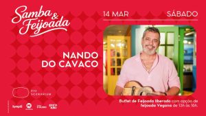 SAMBA & FEIJOADA COM NANDO DO CAVACO NO RIO SCENARIUM