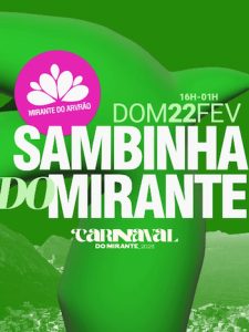 Sambinha no Mirante do Arvrão