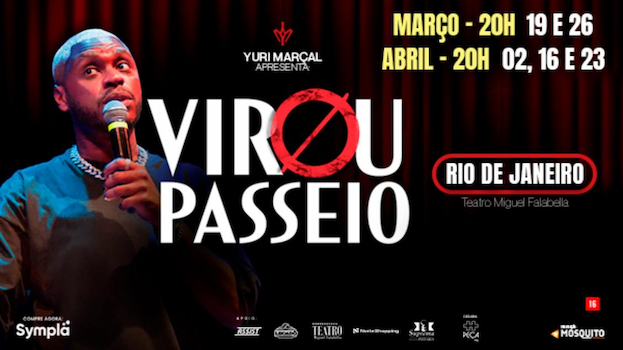 VIROU PASSEIO NO TEATRO MIGUEL FALABELLA