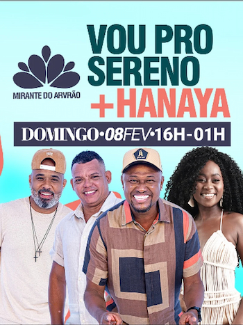 Vou pro Sereno no Mirante do Arvrão