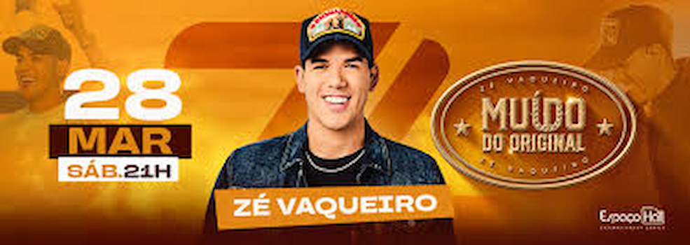 Zé Vaqueiro no ESPAÇO HALL - RJ