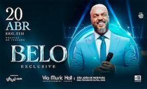 Belo na VIA MUSIC HALL