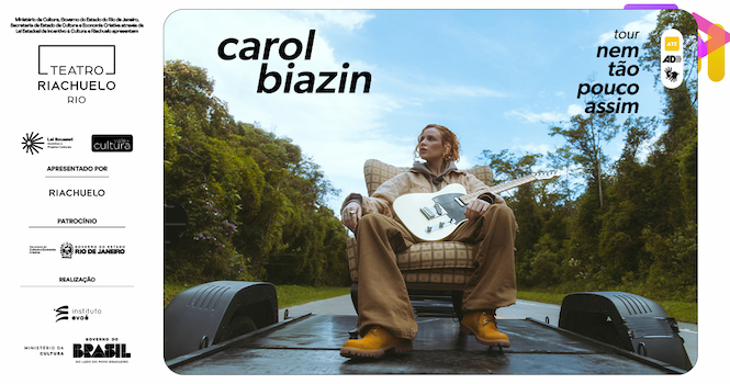 Carol Biazin no TEATRO RIACHUELO