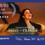 FERNANDA ARANTES NO TEATRO CESGRANRIO - RJ