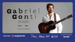 GABRIEL GONTI - DE PERTO NO TEATRO CESGRANRIO - RJ