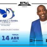ITO MELODIA EM “O ANJO AZUL DO SAMBA – O MUSICAL” NO TEATRO RIVAL PETROBRAS