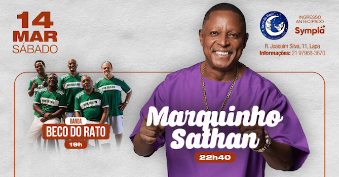 Marquinho Sathan no BECO DO RATO