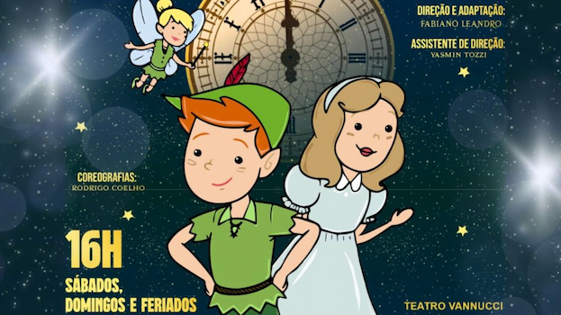 Peter Pan, O Musical no TEATRO VANNUCCI