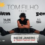 TOM FILHO NO RIO DE JANEIRO NO TEATRO FASHION MALL - RJ