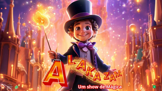 ALAKAZAM,UM SHOW DE MAGICA NO TEATRO CÂNDIDO MENDES