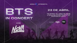 BTS In Concert no Teatro Clara Nunes