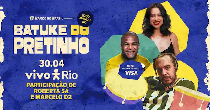 Batuke do Pretinho com Participação de Roberta Sá e Marcelo D2