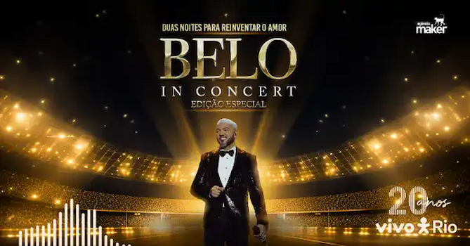 Belo In Concert no Vivo Rio