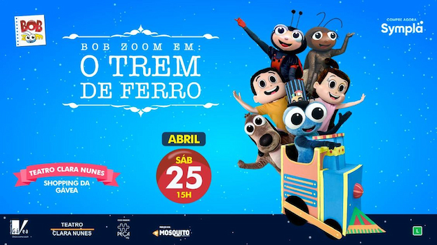 Bob Zoom em O Trem de Ferro no Teatro Clara Nunes