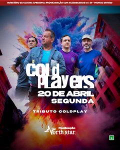 Coldplayers - The Music of Coldplay no TEATRO CLARO RIO