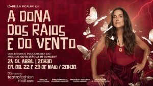 DONA DOS RAIOS E DO VENTO NO TEATRO FASHION MALL - RJ