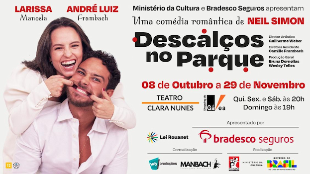 Descalços no Parque no Teatro Clara Nunes