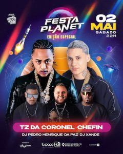 Festa Planet no ESPAÇO HALL