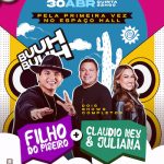 Filho do Piseiro e a dupla Cláudio Ney e Juliana no ESPAÇO HALL - RJ
