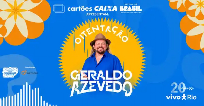 Geraldo Azevedo no Vivo Rio