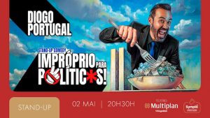 IMPRÓPRIO PARA POLÍTICOS no Teatro Multiplan VillageMall