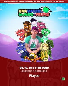 Mundo Torajo - Uma Viagem ao Mundo de Frutas no TEATRO CLARO RIO