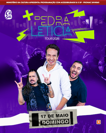 Pedra Letícia – Tour 2026 no TEATRO CLARO RIO