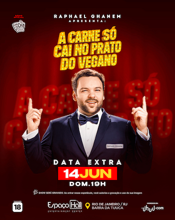 Raphael Ganhem (Show Extra) no ESPAÇO HALL