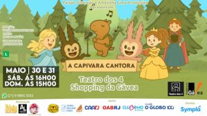A CAPIVARA CANTORA no Teatro dos 4