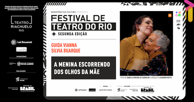 A Menina Escorrendo Dos Olhos Da Mãe - Teatro Riachuelo no TEATRO RIACHUELO