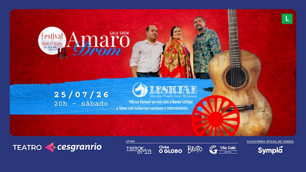 AMARO DROM - GALA SHOW NO TEATRO CESGRANRIO - RJ