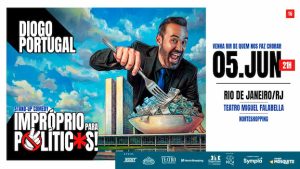 Diogo Portugal- Impróprio para Políticos no TEATRO MIGUEL FALABELLA