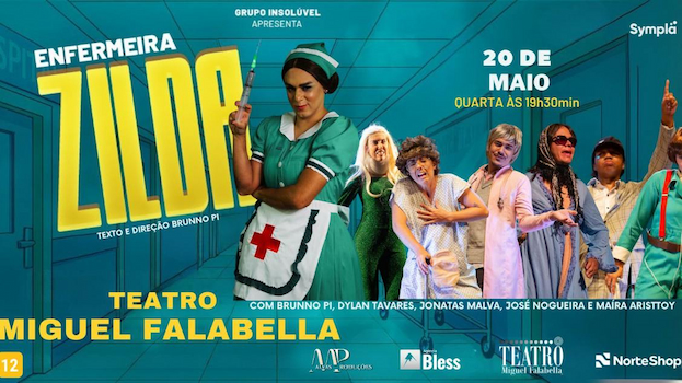 ENFERMEIRA ZILDA NO TEATRO MIGUEL FALABELLA