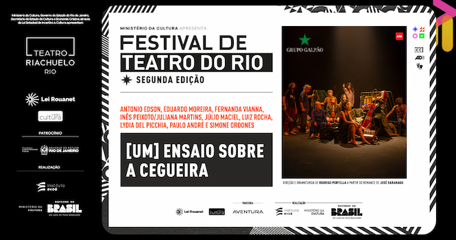 Ensaio Sobre a Cegueira - Teatro Riachuelo no TEATRO RIACHUELO