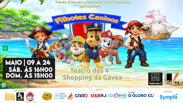 FILHOTES CANINOS - Teatro dos 4