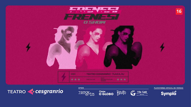 FRENESI - CAMILA PAREDES NO TEATRO CESGRANRIO - RJ