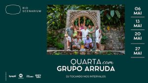 QUARTAS DE SAMBA COM ARRUDA NO RIO SCENARIUM