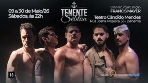 TENENTE SEBLON NO TEATRO CÂNDIDO MENDES