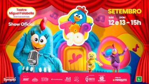 “TOP 10 DA GALINHA PINTADINHA” Em Setembro no TEATRO MIGUEL FALABELLA