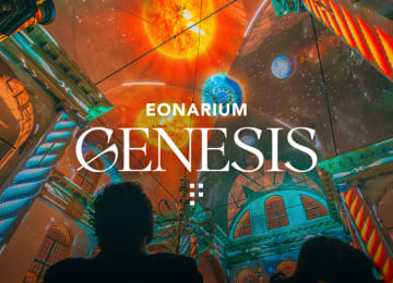 Eonarium Genesis transforma a Basílica Imaculada Conceição em espetáculo de luz no Rio