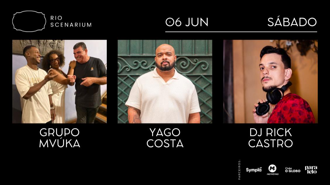 Yago Costa se apresenta no Rio Scenarium em noite de música brasileira na Lapa
