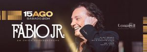 Fábio Jr. apresenta show romântico no Espaço Hall, no Rio de Janeiro