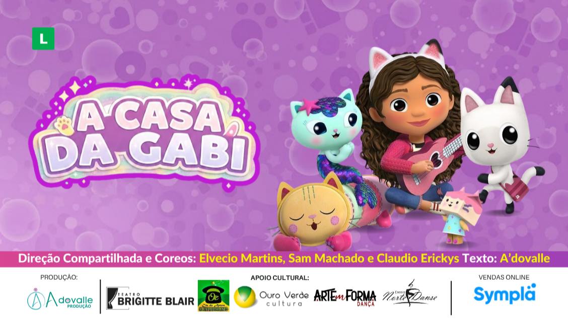 A Casa Mágica da Gabi no Teatro Brigitte Blair