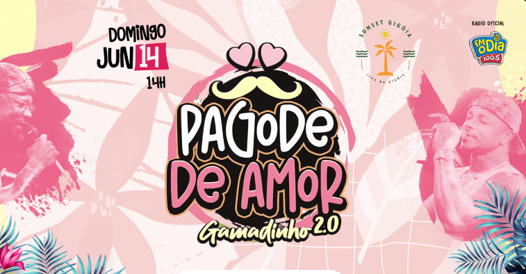 Pagode de Amor 2.0 grava audiovisual de Gamadinho na Ilha da Gigóia