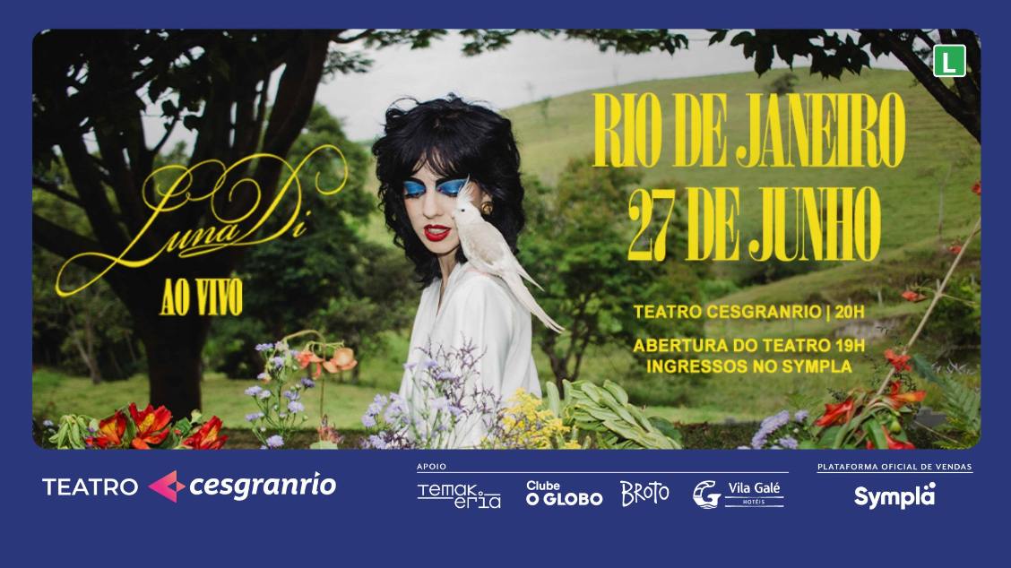 Luna Di apresenta no Teatro Cesgranrio