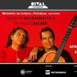 MARCOS SACRAMENTO E ZÉ PAULO BECKER EM "AFRO-SAMBAS 60 ANOS" NO TEATRO RIVAL PETROBRAS
