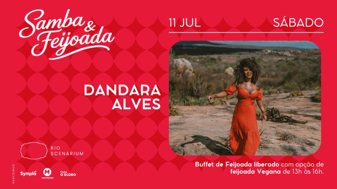 Samba & Feijoada com Dandara Alves no Rio Scenarium | 11.07