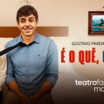 Gustavo Pardal e Ellen em "É o Quê, Gustavo?"